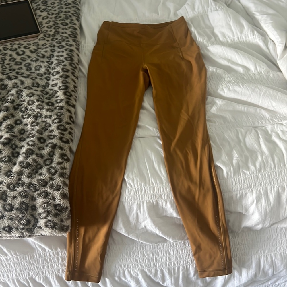 Lulu lemon leggings camel color